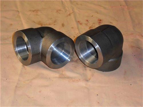 Alaşımlı Çelik ASTM A 182 F 5 / F 9 / F 11 / F 12 / F 22 / F 9 1 Dişli Dirsek