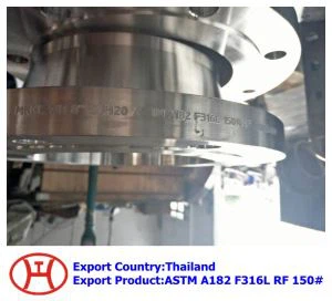 ASTM A 182  F 316 L RF  150 # WN FLANŞI