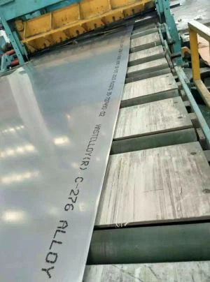 Nikel Alaşımlı Hastelloy C-276 DIN W. Nr. 2.4819 N10276 Rekabetçi Fiyatlı Plaka Sac Bobin Şeridi